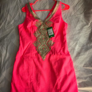 💃Awesome coral Lily Pulitzer sleeveless dress!☀️